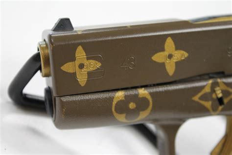 louis vuitton pistol|Glock 43 (1 Of 1 Louis Vuitton Collab) .